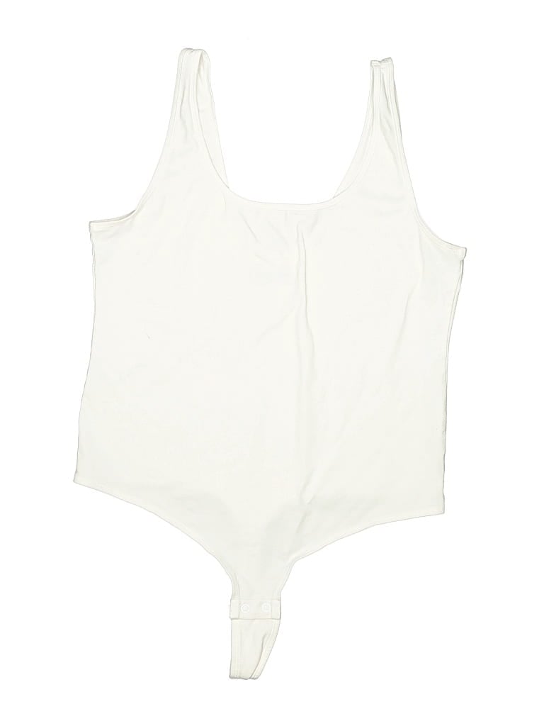 Pre-owned Auden Bodysuit In White