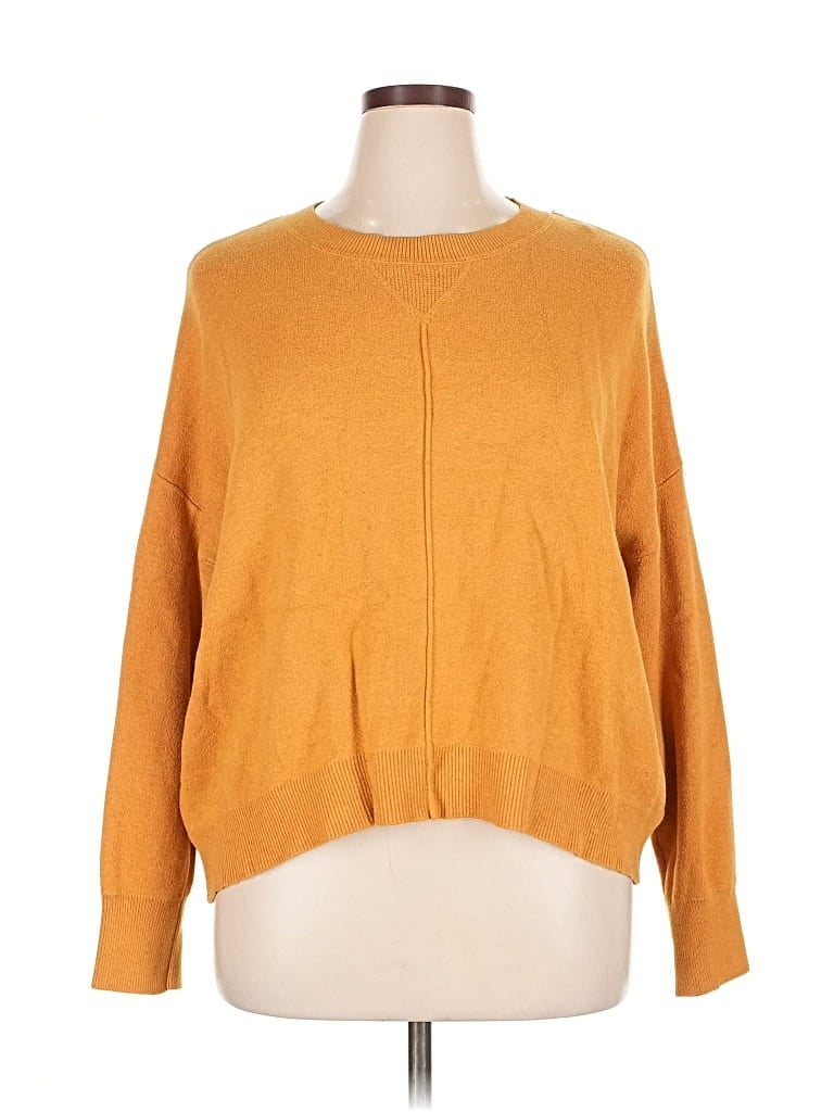 Pre-owned Universal Thread Pullover Sweater In Orange