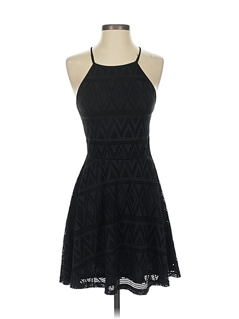 Pre-owned Derek Heart Cocktail Dress In Black