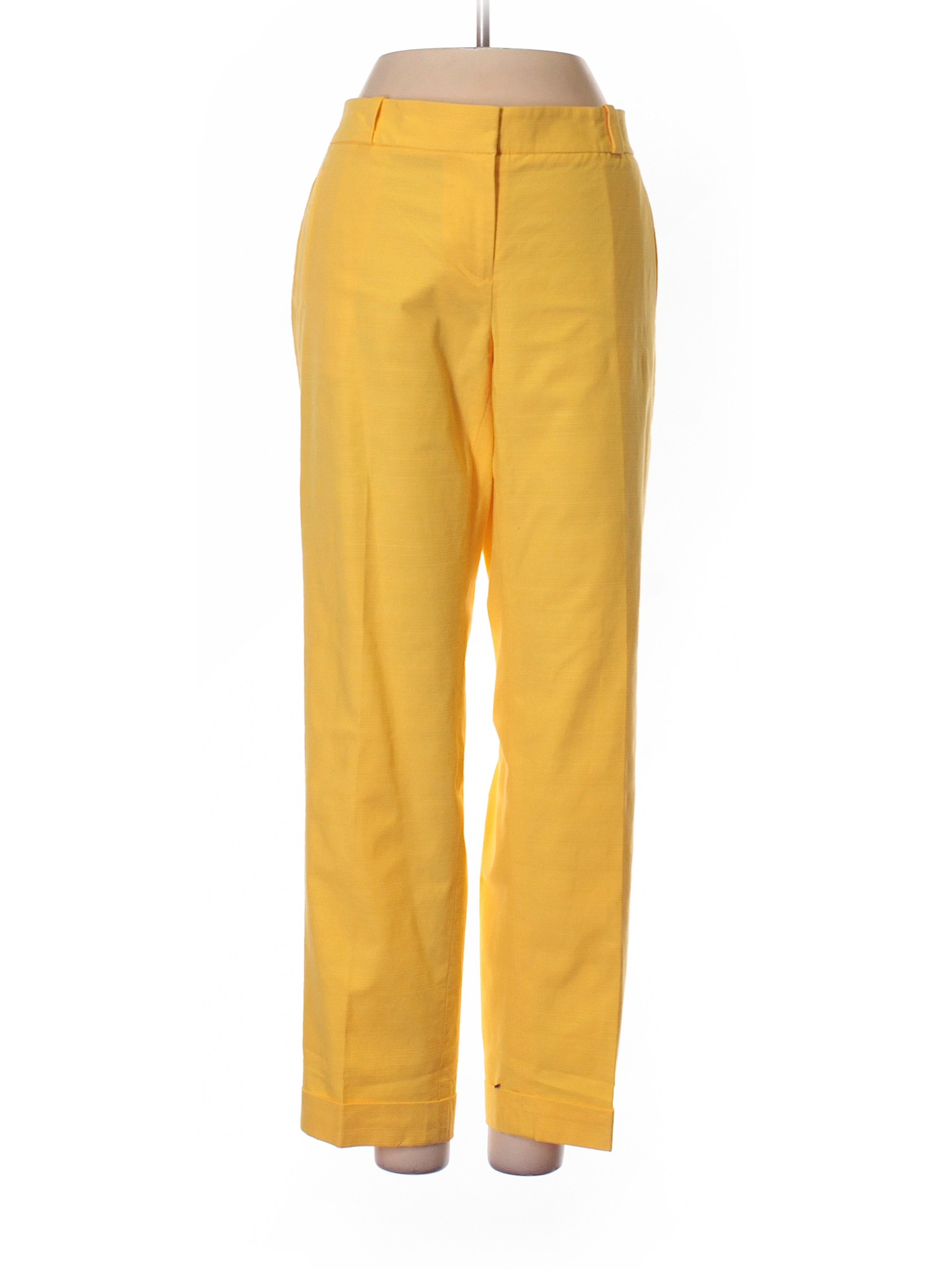 ann taylor loft yellow pants