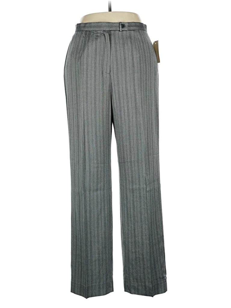 Pre-owned Kasper Dress Pants In Gray