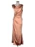 Elliatt 100% Polyester Metallic Brown Cocktail Dress Size S - photo 1