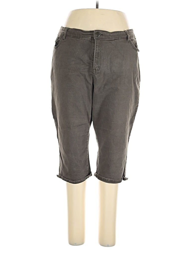 Pre-owned Lane Bryant Jeans In Gray