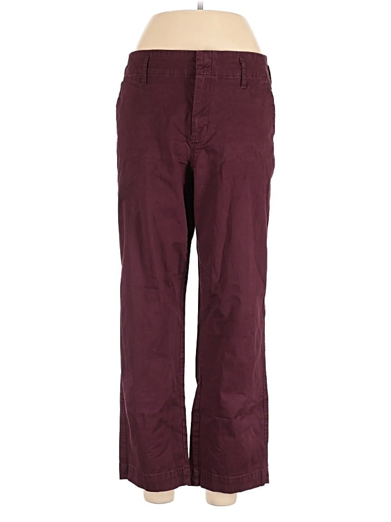 Pre-owned A New Day Casual Pants In Burgundy