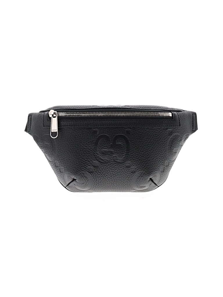 Click to view more detailed imagery on our partner's website Pre-owned Gucci Leather Belt Bag In Black