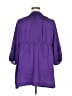 Lane Bryant 100% Polyester Purple 3/4 Sleeve Blouse Size 14 - 16 Plus - photo 2