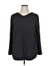 Lyssé Black 3/4 Sleeve Top Size XL - photo 1
