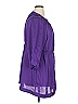 Lane Bryant 100% Polyester Purple 3/4 Sleeve Blouse Size 14 - 16 Plus - photo 4