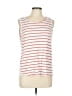 Pink Clover White Sleeveless Top Size L - photo 1