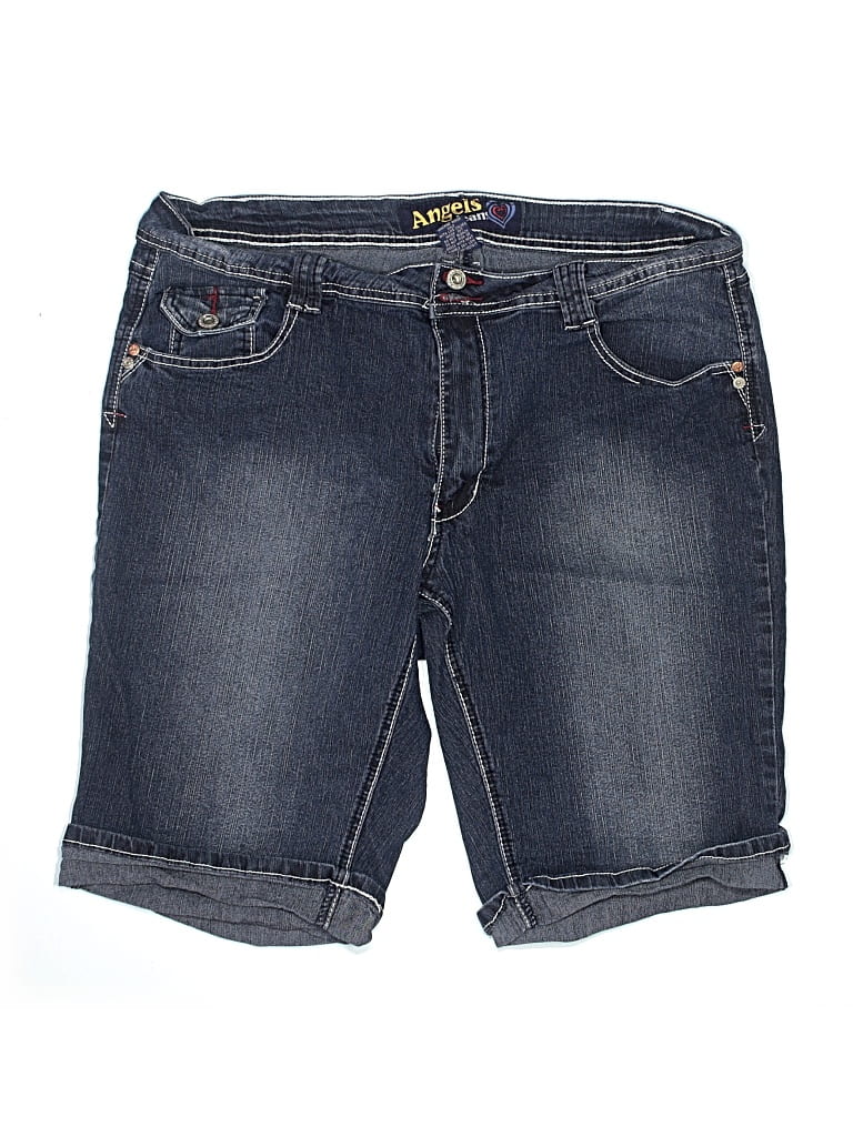 Pre-owned Angels Denim Shorts In Blue