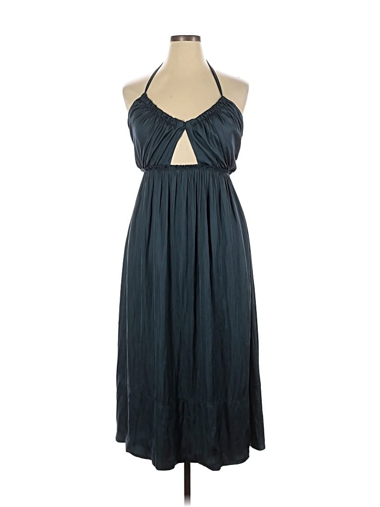 Pre-owned J.crew Collection Cocktail Dress In Blue