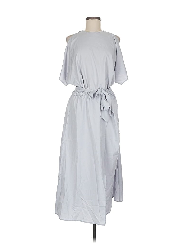 Pre-owned Chicme Casual Dress In Gray