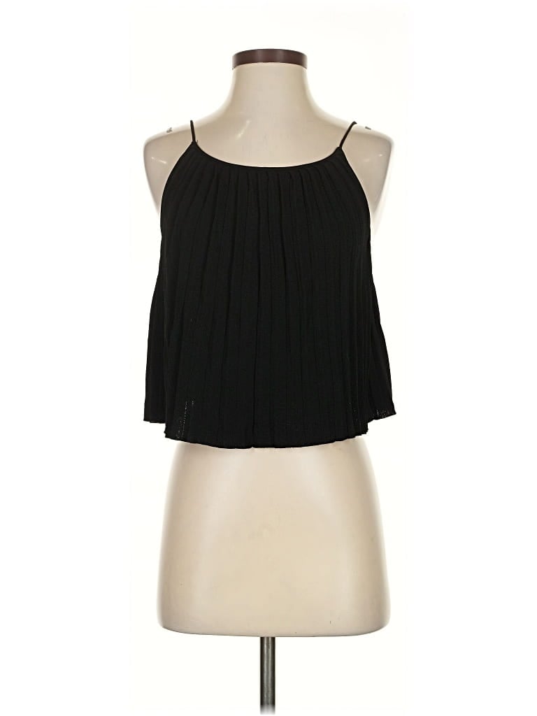 Pre-owned Club Monaco Sleeveless Blouse In Black