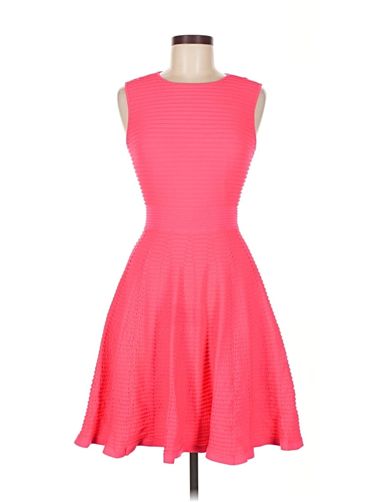 Pre-owned Ted Baker Cocktail Dress In Pink