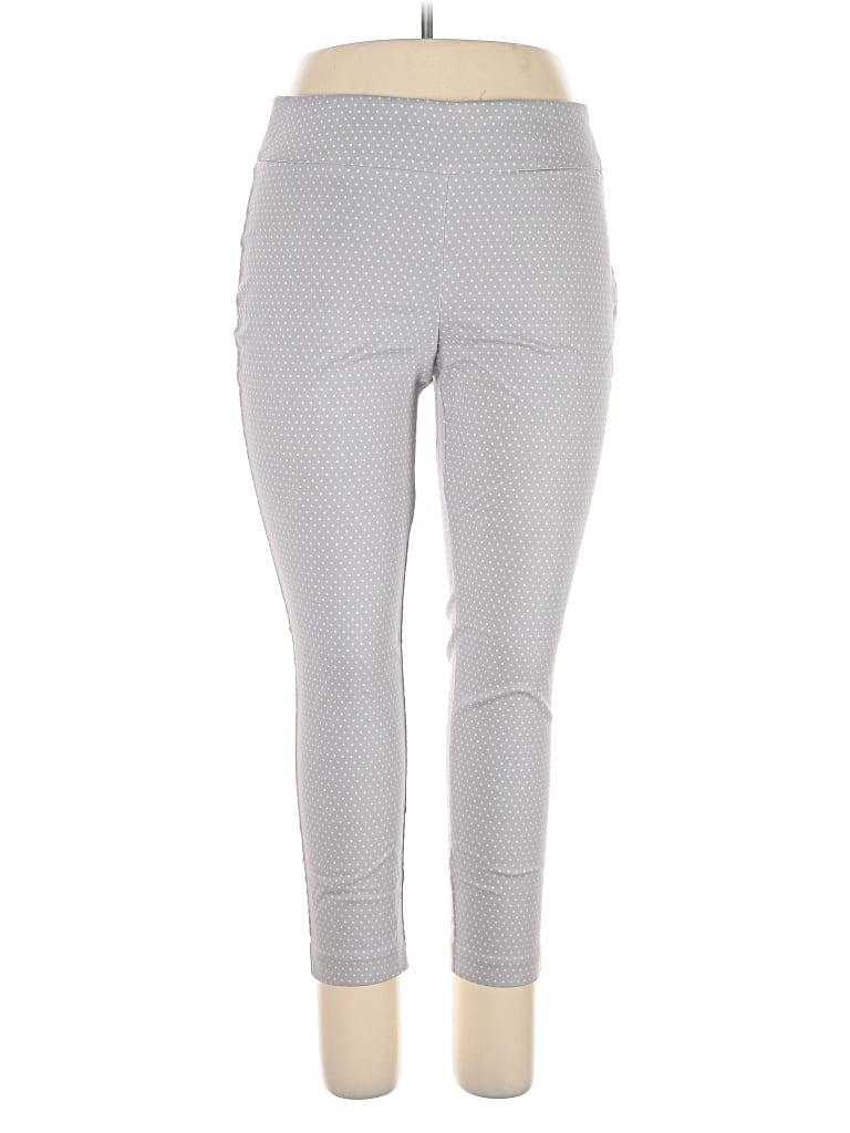 Pre-owned Van Heusen Active Pants In Gray