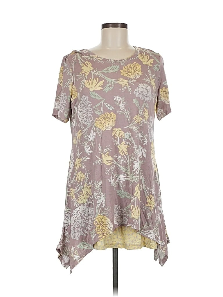 Pre-owned Logo By Lori Goldstein Casual Dress In Gray