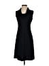 Unbranded 100% Polyester Solid Black Casual Dress Size XS - photo 1