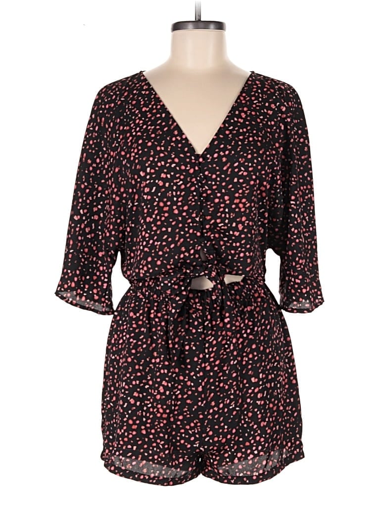 Pre-owned Bb Dakota Romper In Black