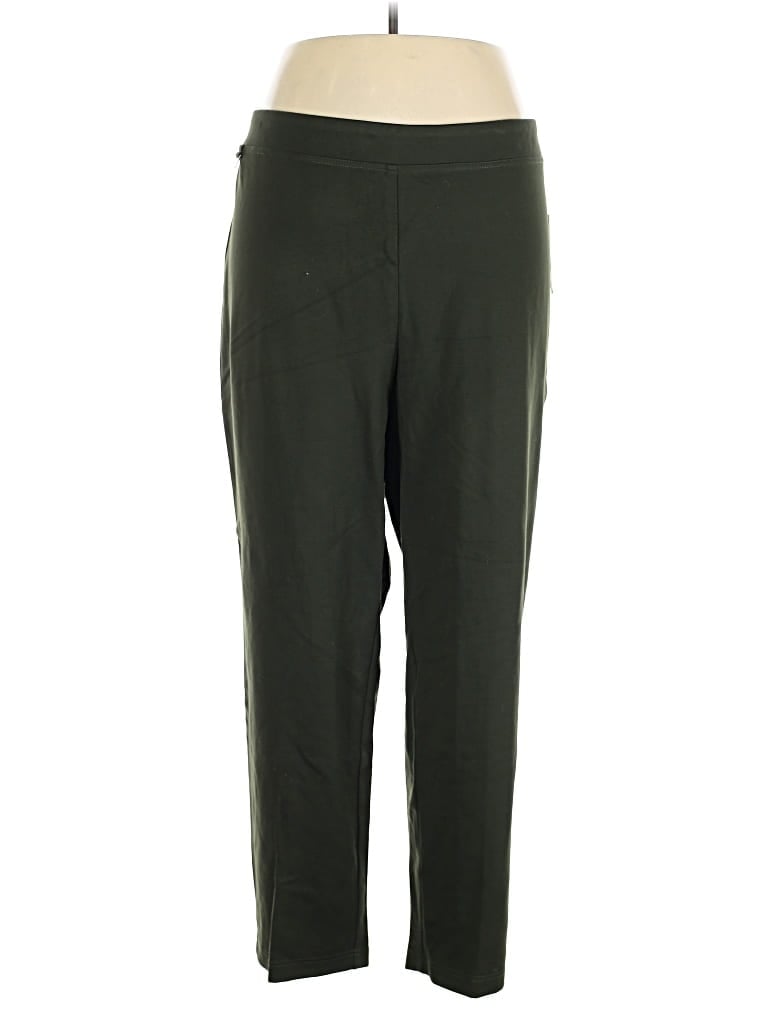 Pre-owned Zac & Rachel Casual Pants In Green
