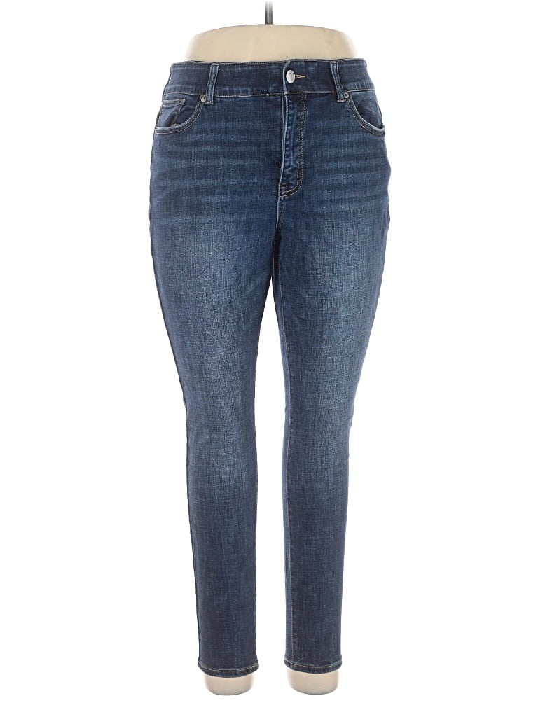 Pre-owned Ny & C Jeans In Blue