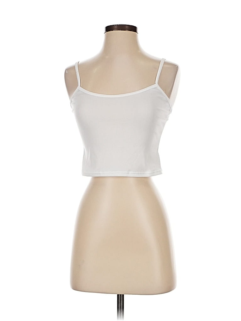 Pre-owned Stark X Tube Top Ivory Strapless Neckline Tops In White