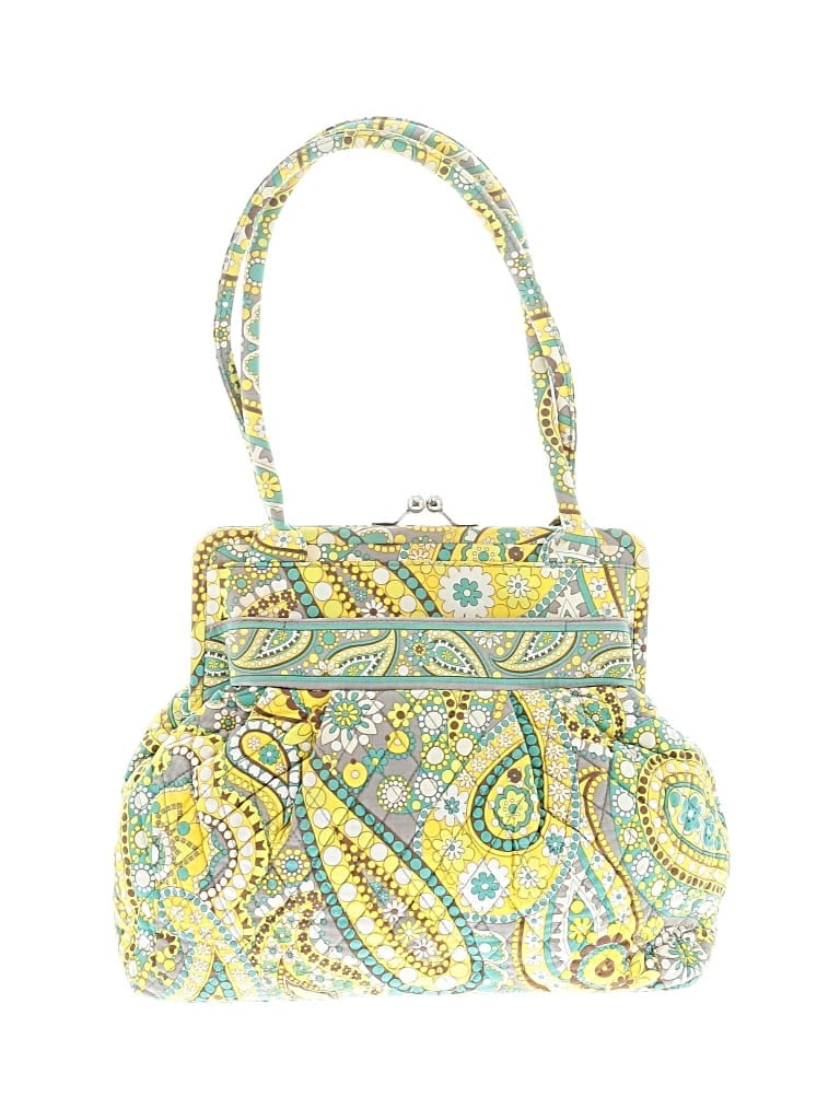 Pre-owned Vera Bradley Shoulder Bag In Yellow