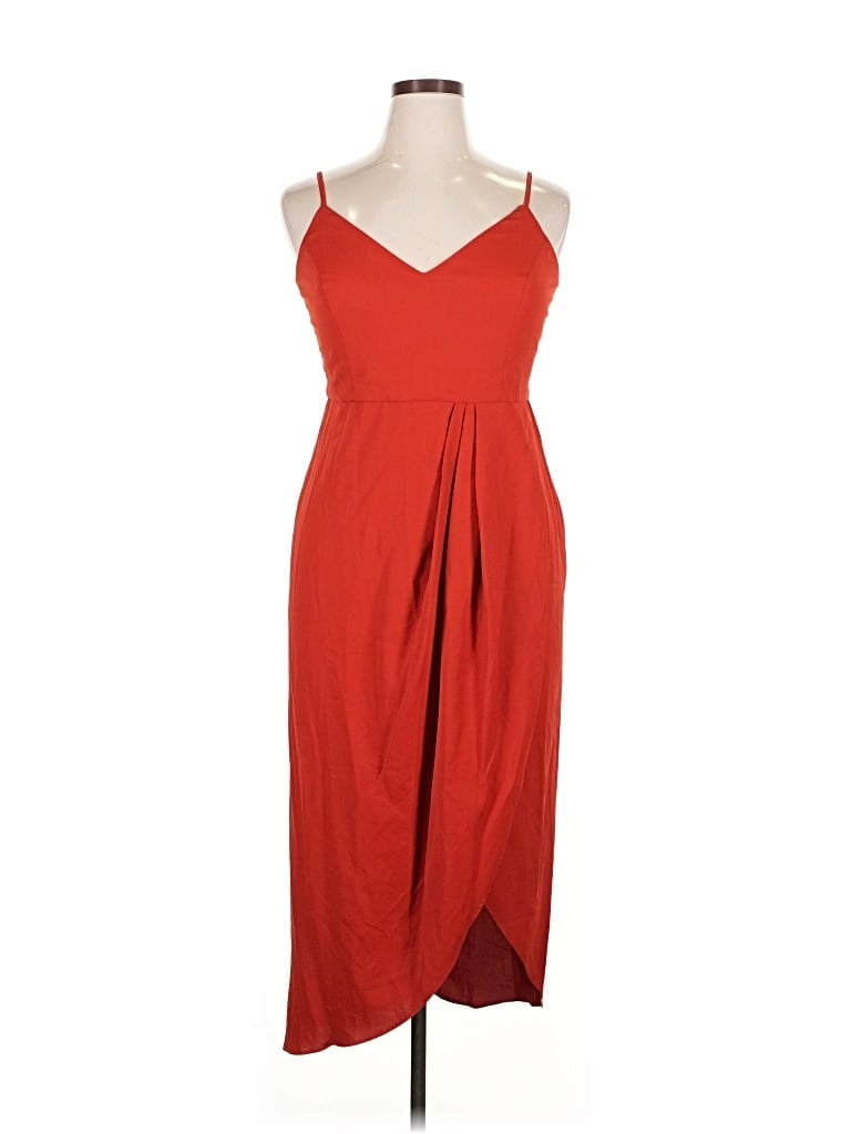Pre-owned Lulus Cocktail Dress In Red