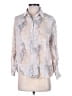 Grade & Gather Silver 3/4 Sleeve Blouse Size M - photo 1