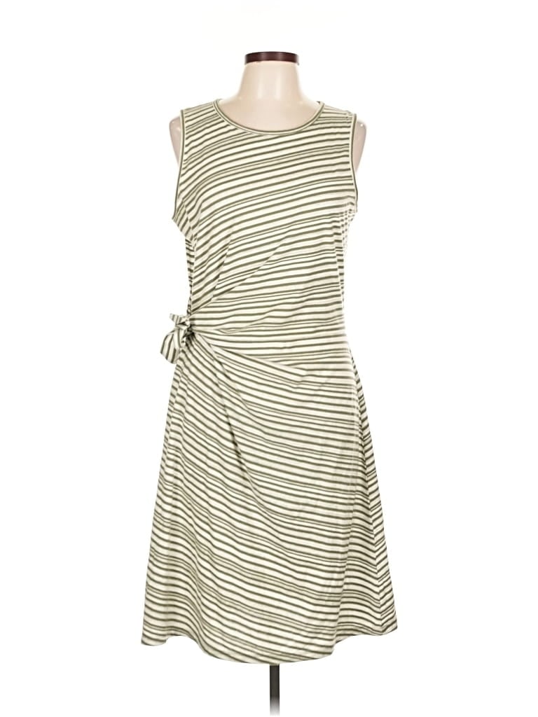 Pre-owned Talbots Casual Dress In White