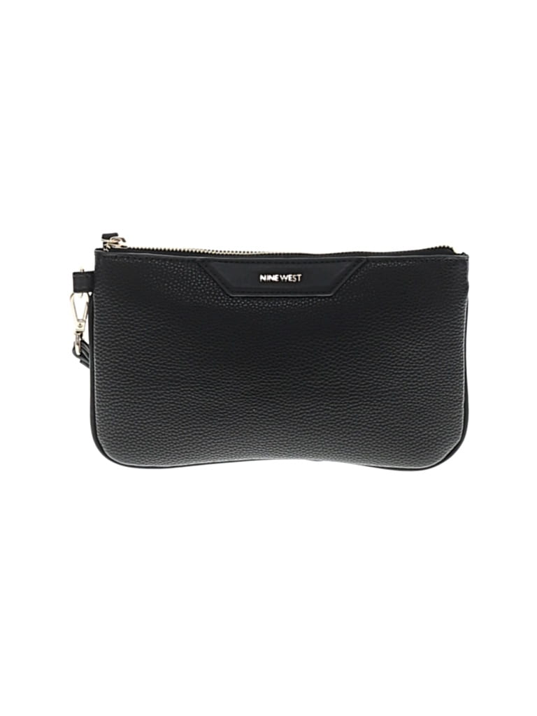 Pre-owned Nine West Wristlet In Black