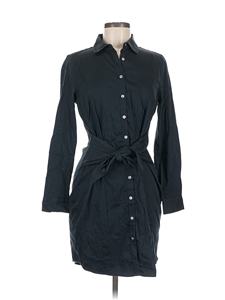 Pre-owned Untuckit Casual Dress In Black