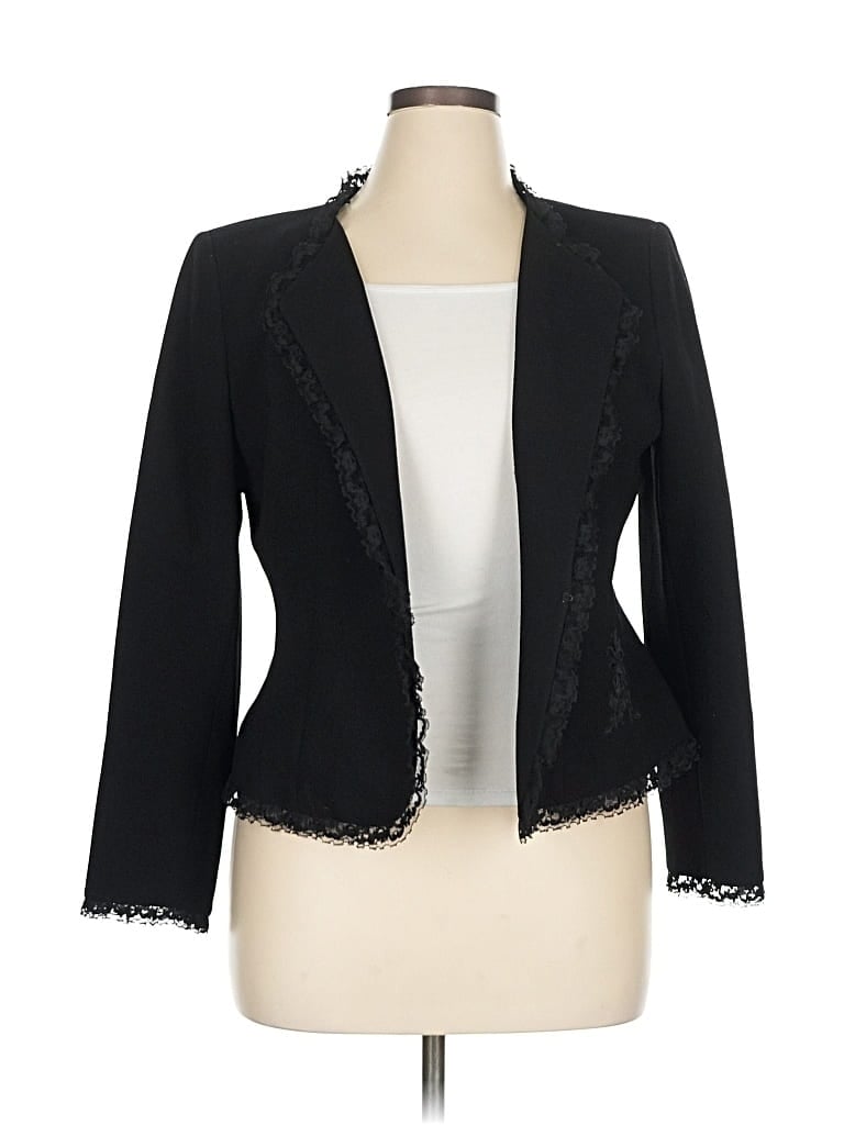 Pre-owned Nipon Boutique Blazer Jacket In Black