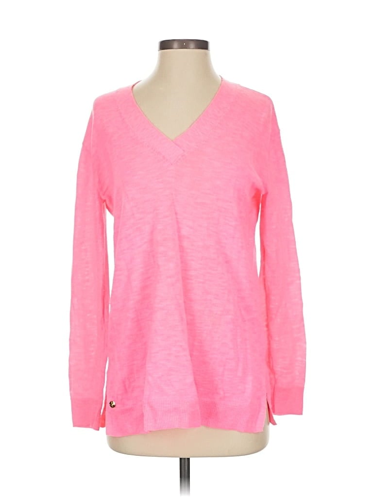 Pre-owned Lilly Pulitzer Pullover Sweater In Pink