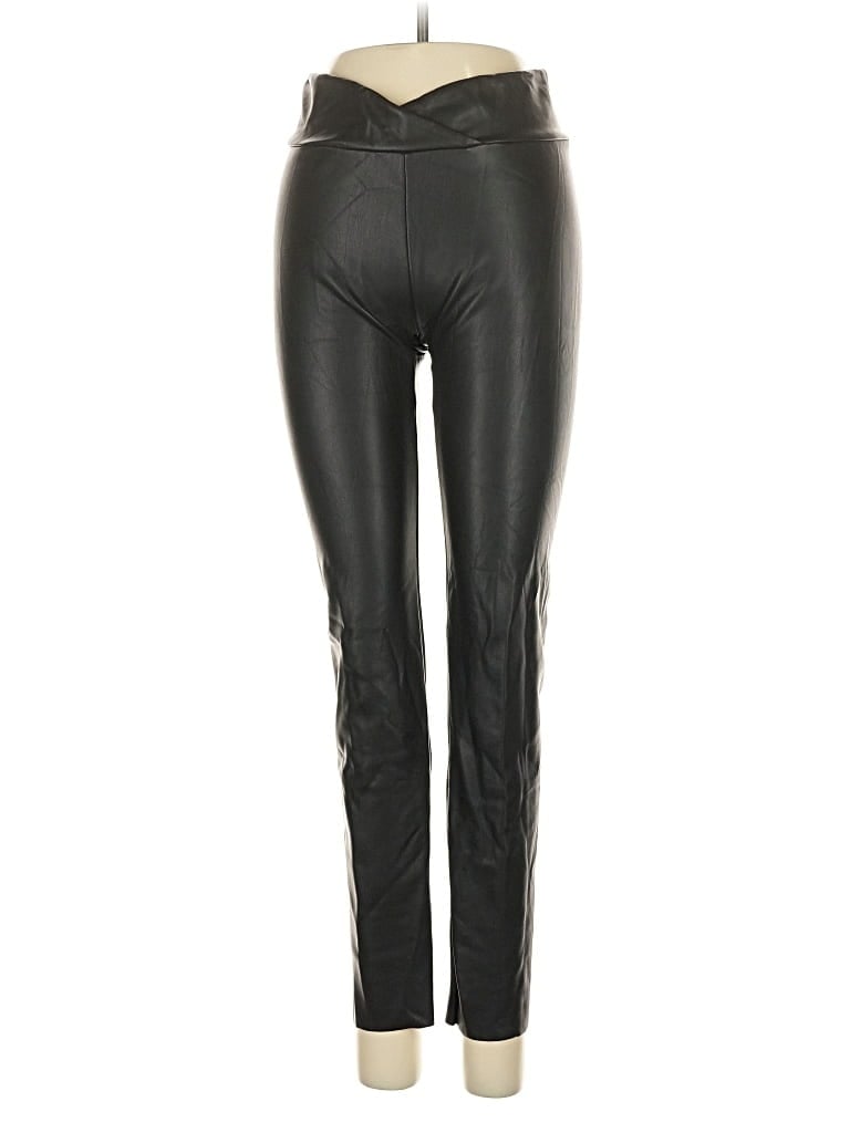 Pre-owned Splendid Active Pants In Black