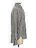 Paige Houndstooth Gray Long Sleeve Button-Down Shirt Size XS - photo 4