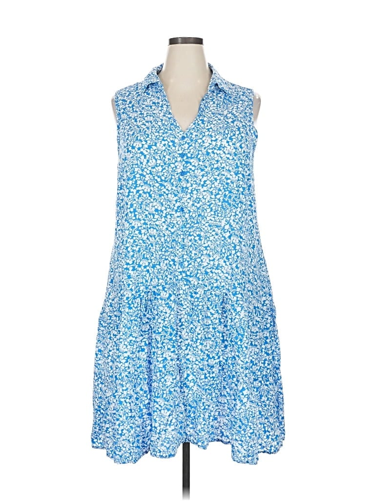 Pre-owned Mlle Gabrielle Casual Dress In Blue