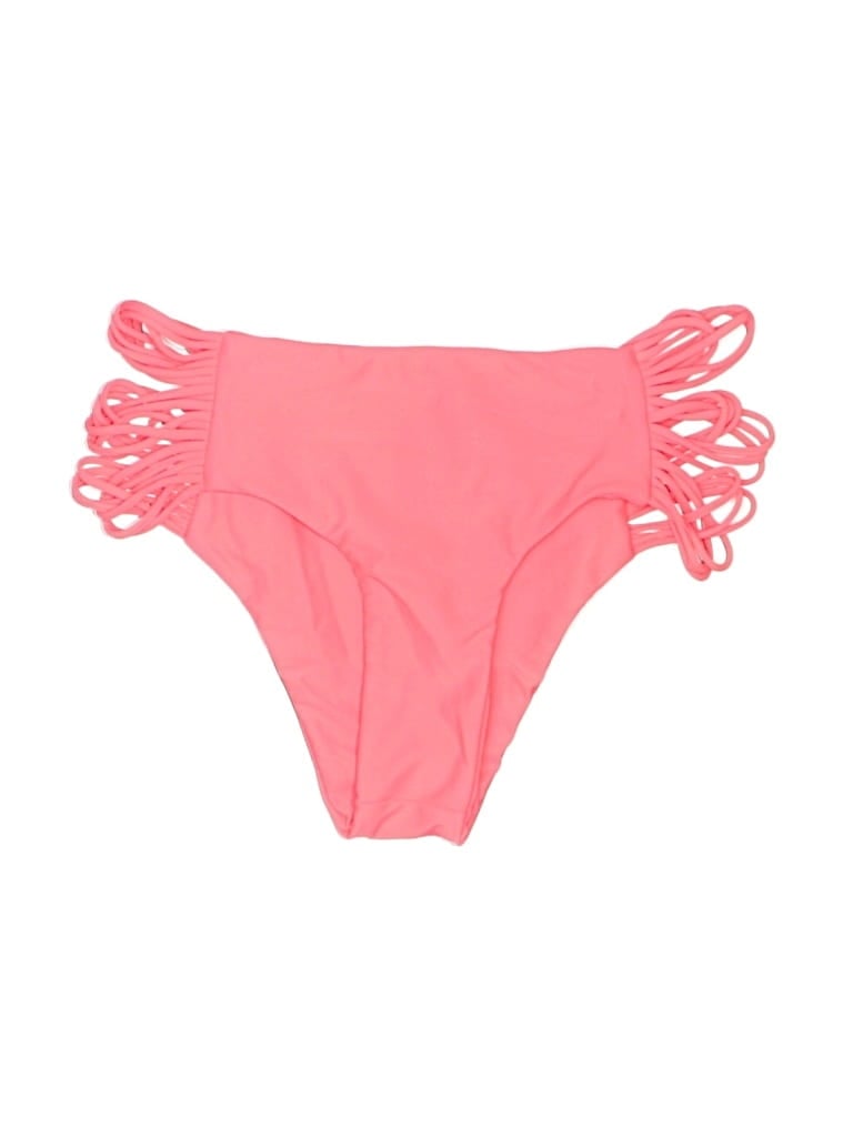 Pre-owned Mikoh Swimsuit Bottoms In Pink