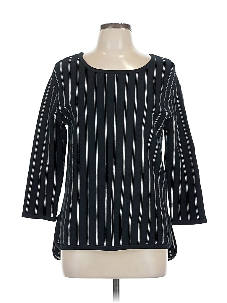 Pre-owned Rag & Bone Pullover Sweater In Black