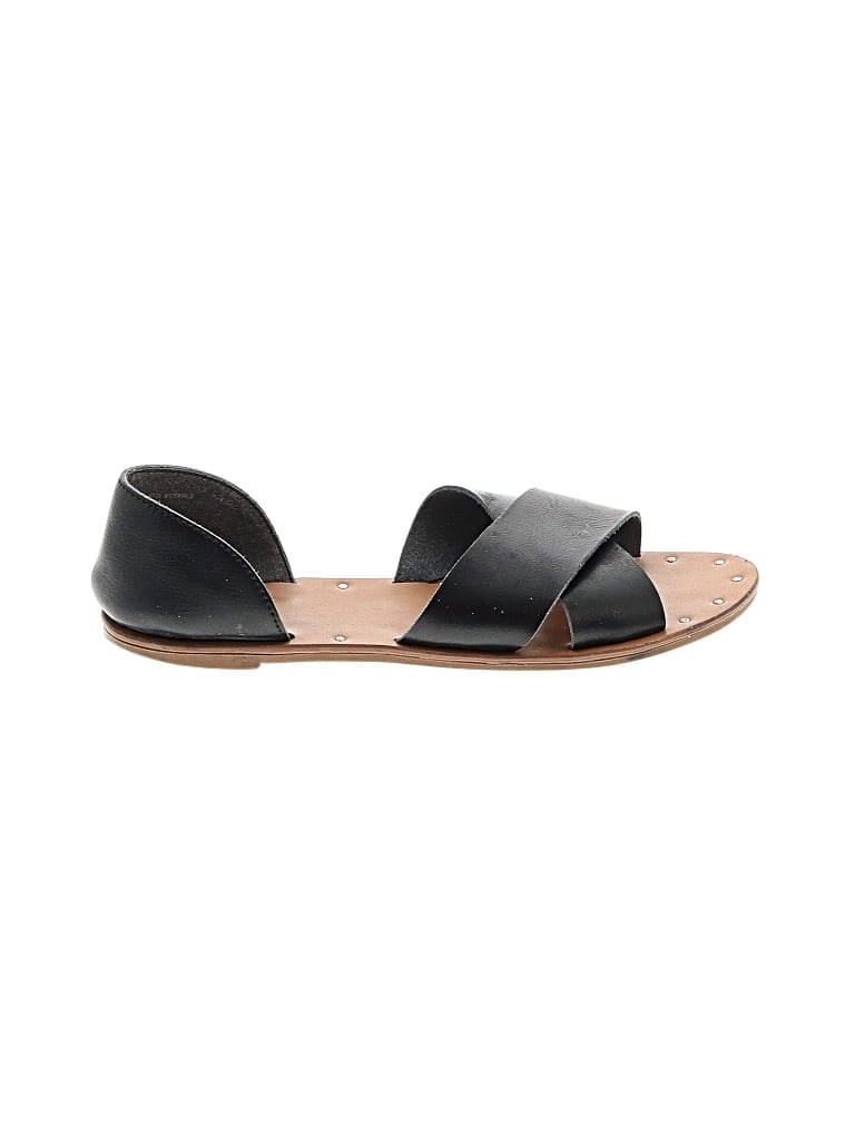 Pre-owned Merona Sandals In Black