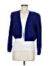 Intuitions 100% Cashwool Blue Wool Blazer Size 8 - photo 1