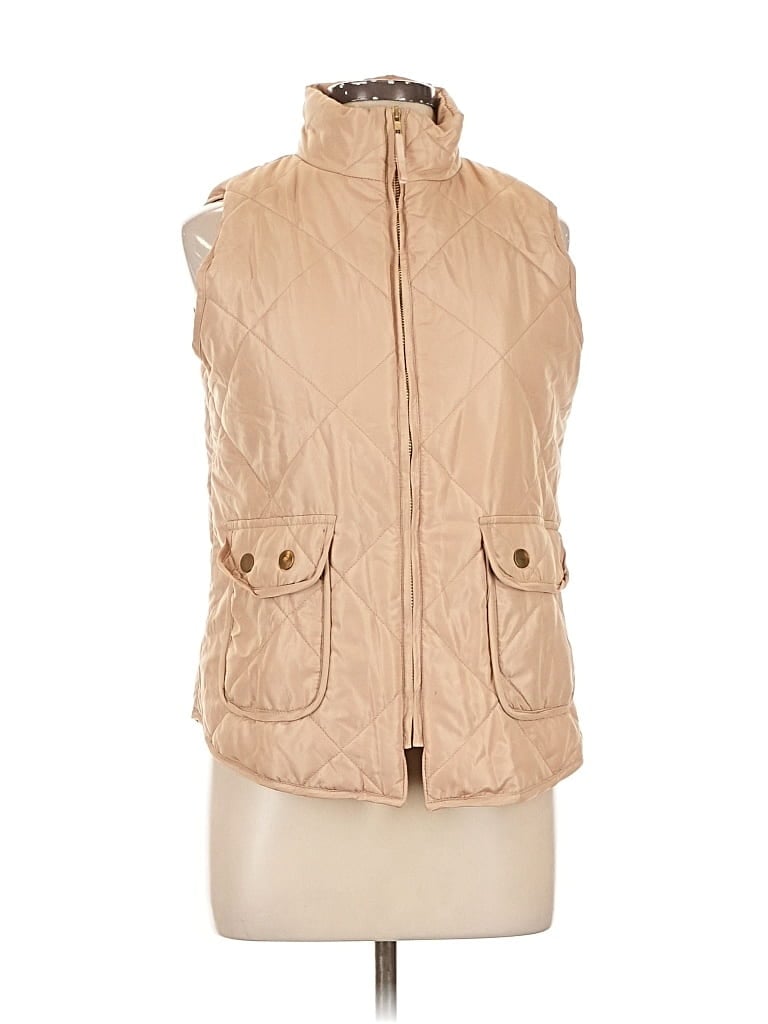 Pre-owned Unbranded Vest In Brown