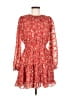 Lulus 100% Polyester Paisley Red Cocktail Dress Size M - photo 1