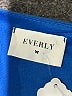 Everly 100% Polyester Solid Blue Casual Dress Size S - photo 7