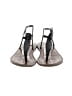 Sam Edelman Silver Black Sandals Size 7 1/2 - photo 2