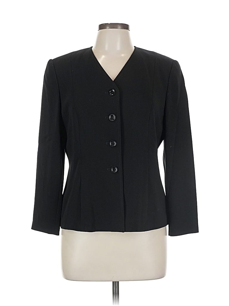 Pre-owned Ann Taylor Blazer Jacket In Black