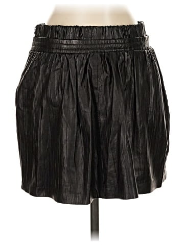 Robert Rodriguez Faux Leather Skirt (view 2)