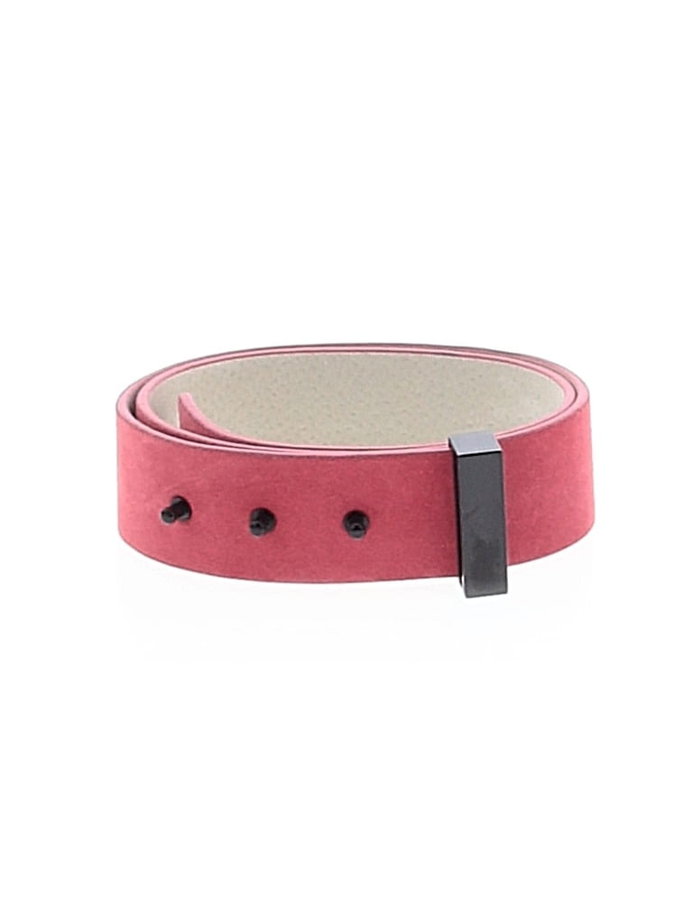 Pre-owned White House Black Market Leather Belt In Pink