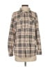 White Mark 100% Polyester Tan Cardigan Size S - photo 1