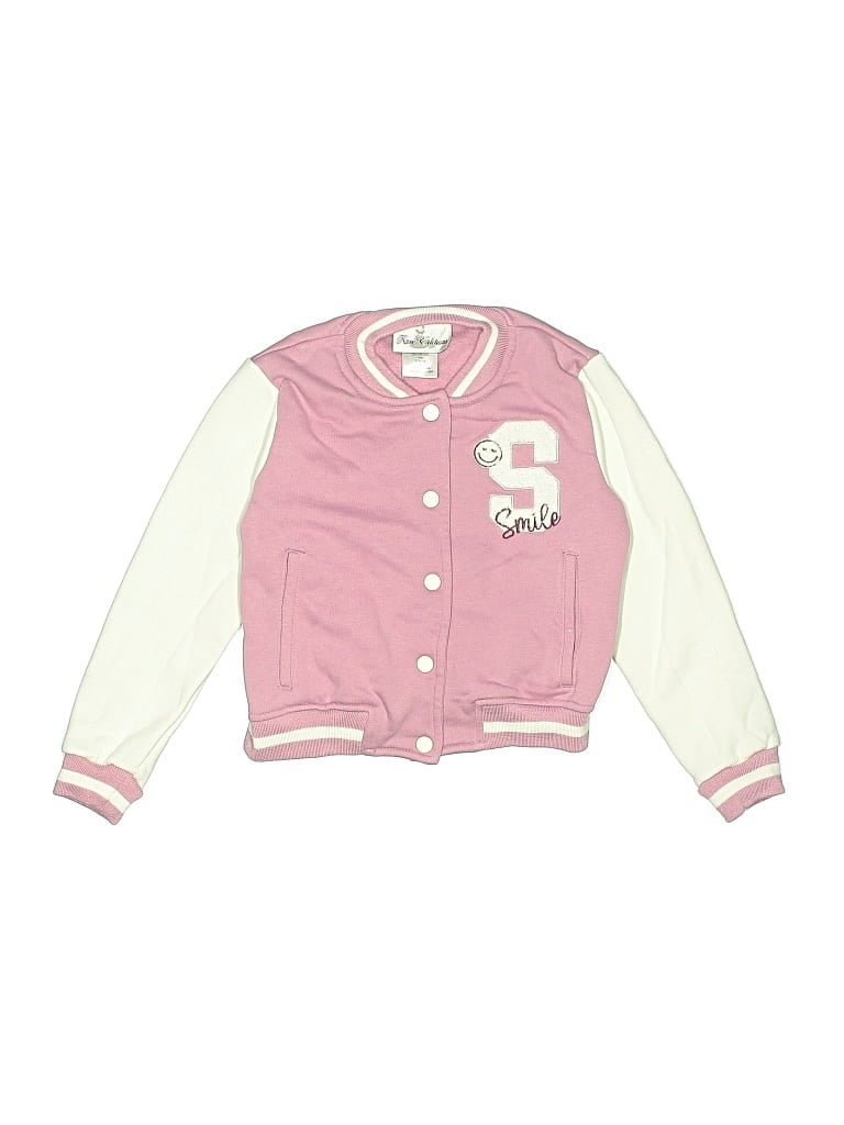 Pre-owned Rare Editions Kids' Cardigan Sweater In Pink