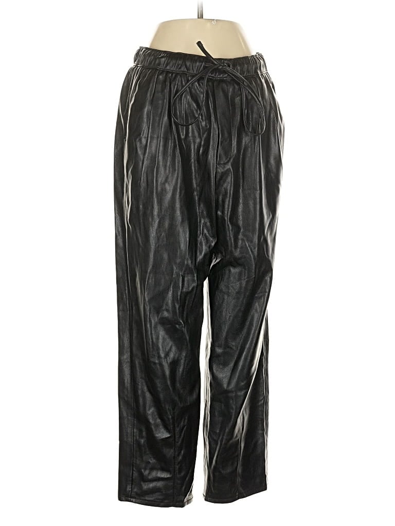 Pre-owned Zara Track Pants In Black